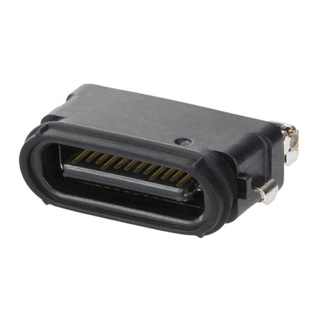 Molex Usb Connector, 24 Contact(S), Female, Right Angle, Surface Mount Terminal, Receptacle 2024100002